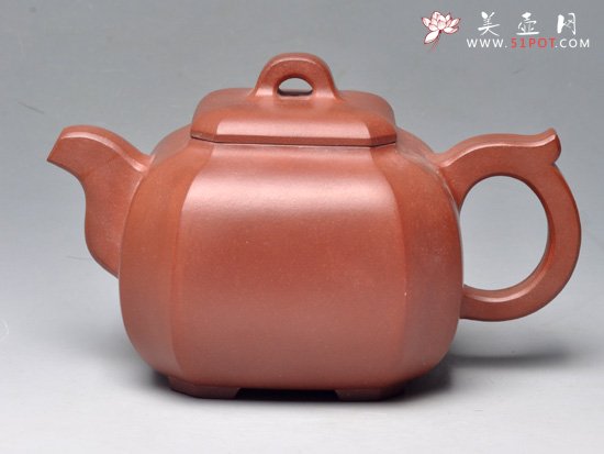 紫砂壶图片：有容乃大 拼紫泥  250cc - 美壶网