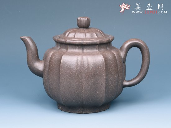 紫砂壶图片：菱花 - 美壶网