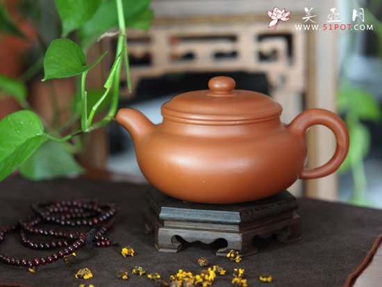紫砂壶图片：朱泥仿古 - 美壶网