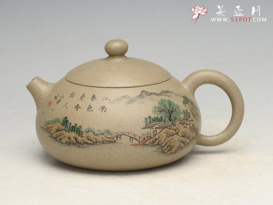 紫砂壶图片：倒把西施 - 美壶网