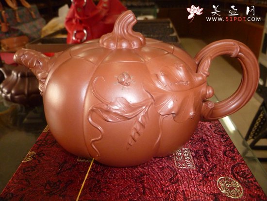 紫砂壶图片：南瓜 - 美壶网