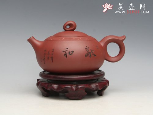 紫砂壶图片：和欢 - 美壶网