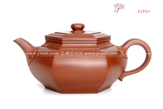 紫砂壶图片：大彬六方<周寅福> - 美壶网