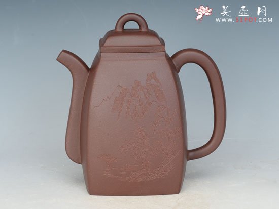 紫砂壶图片：汉方 - 美壶网