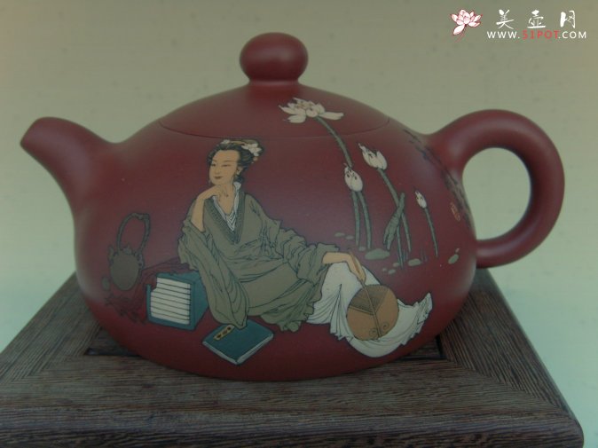 紫砂壶图片：玉面芙蓉 - 美壶网