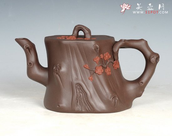 紫砂壶图片：梅桩 - 美壶网