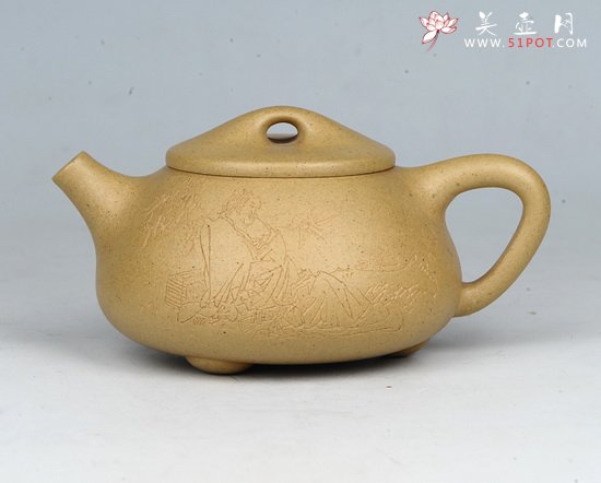 紫砂壶图片：景舟石瓢 - 美壶网