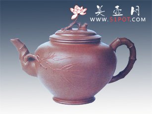 紫砂壶图片：小型竹节 - 美壶网