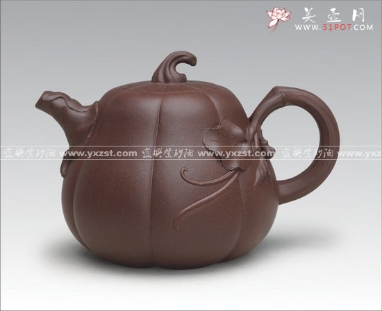 紫砂壶图片：小南瓜 - 美壶网
