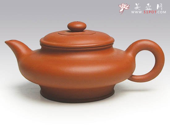 紫砂壶图片：虚扁 - 美壶网