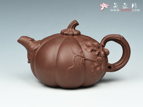 紫砂壶图片：南瓜 - 美壶网