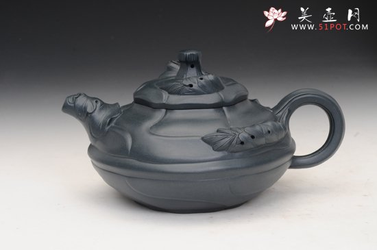 紫砂壶图片：风卷葵 - 美壶网