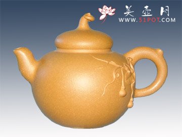 紫砂壶图片：难得糊涂 - 美壶网