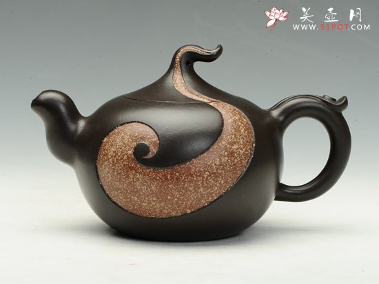 紫砂壶图片：高山流水 - 美壶网