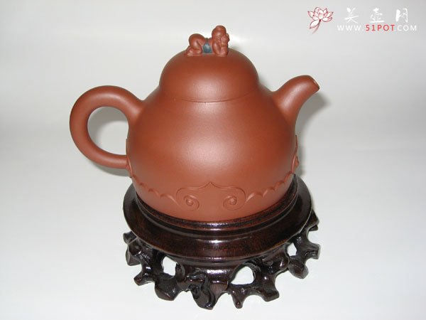 紫砂壶图片：如意童子 - 美壶网