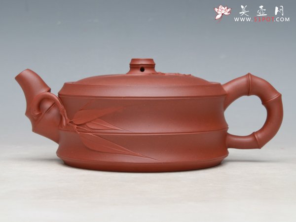 紫砂壶图片：矮竹段 - 美壶网