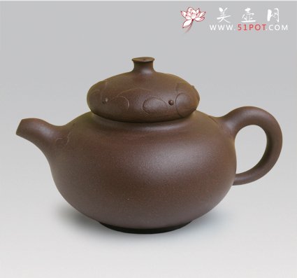 紫砂壶图片：高盖如意 - 美壶网