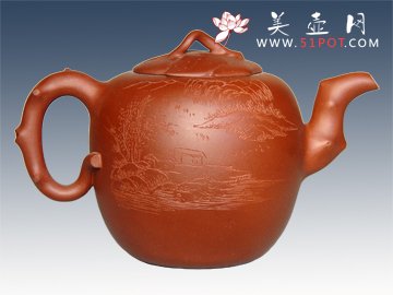 紫砂壶图片：木瓜 - 美壶网