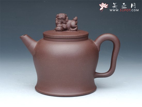 紫砂壶图片：狮灯壶 - 美壶网