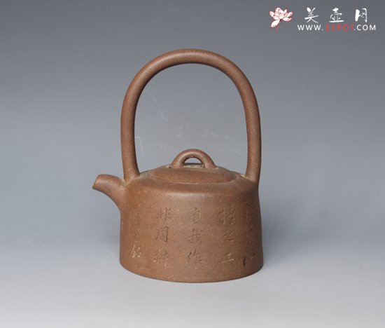 紫砂壶图片：曼生提梁 - 美壶网