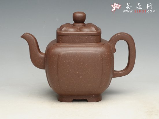 紫砂壶图片：四方菱奎 - 美壶网