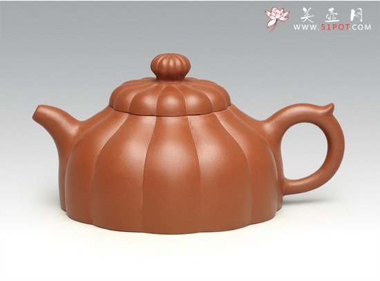 紫砂壶图片：半菊 拷贝 - 美壶网