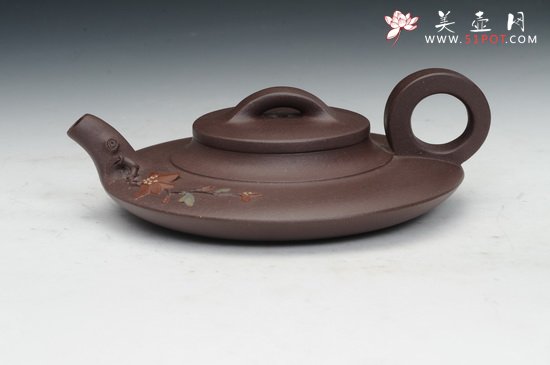 紫砂壶图片：水扁 - 美壶网