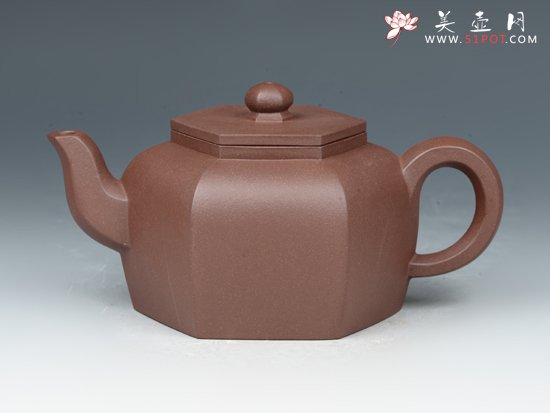 紫砂壶图片：六方仙玉 - 美壶网