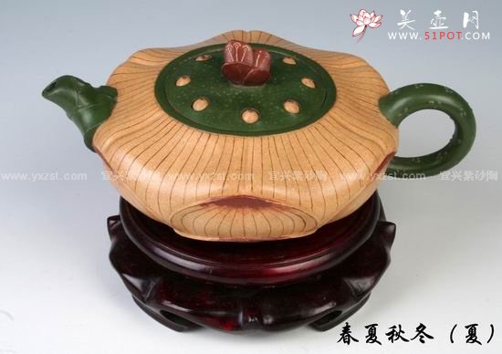 紫砂壶图片：春夏秋冬 - 美壶网