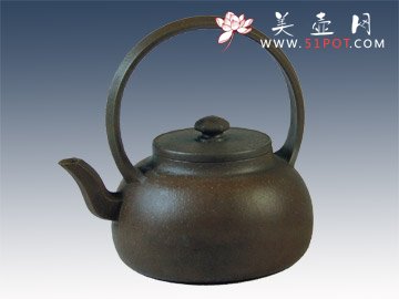 紫砂壶图片：提梁壶 - 美壶网