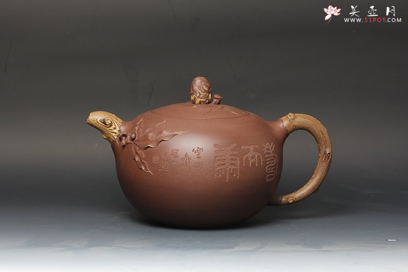 紫砂壶图片：寿而康壶 - 美壶网