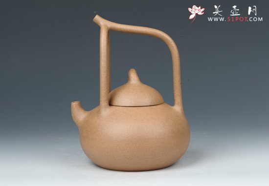 紫砂壶图片：瓢提壶 - 美壶网