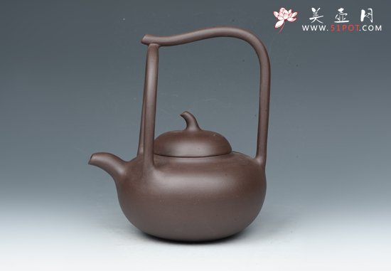 紫砂壶图片：提梁壶 - 美壶网