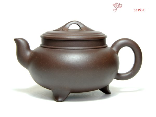 紫砂壶图片：三脚如意 - 美壶网