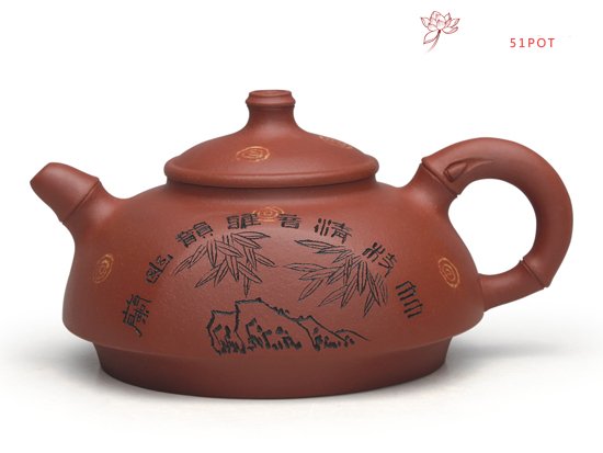 紫砂壶图片：富贵竹 - 美壶网