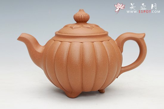 紫砂壶图片：三脚荣华 - 美壶网