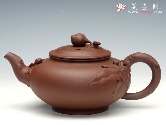 紫砂壶图片：福寿双全 - 美壶网