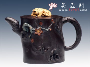 紫砂壶图片：君子豹变 - 美壶网