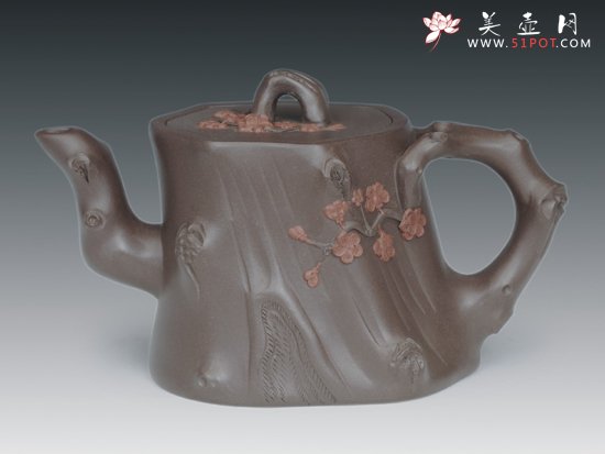 紫砂壶图片：梅桩 - 美壶网