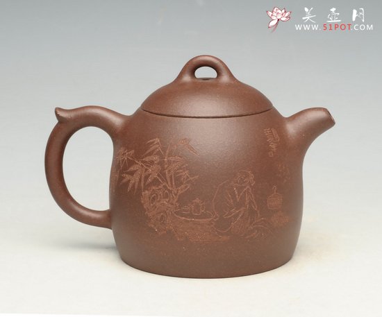 紫砂壶图片：秦权二 - 美壶网