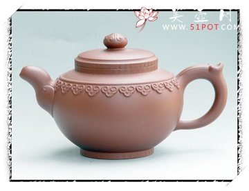 紫砂壶图片：云肩如意 - 美壶网