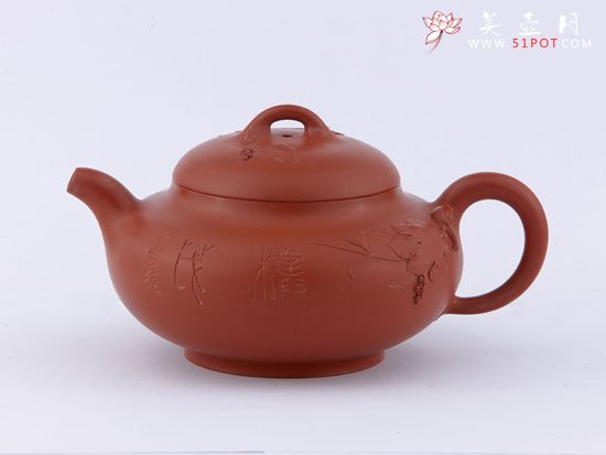 紫砂壶图片：鸟语花香 - 美壶网