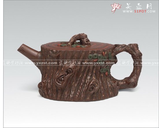 紫砂壶图片：大黑松 - 美壶网