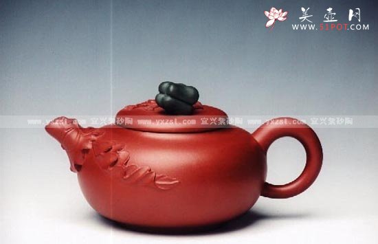 紫砂壶图片：田园情趣 - 美壶网