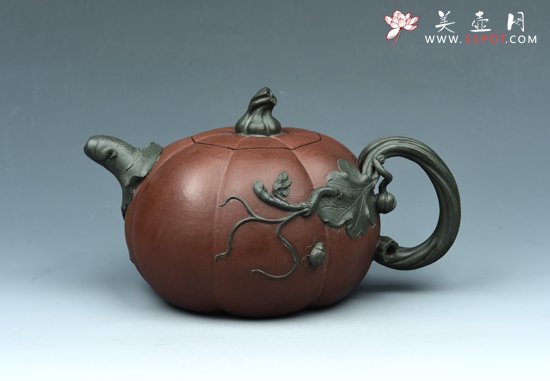 紫砂壶图片：南瓜壶 - 美壶网