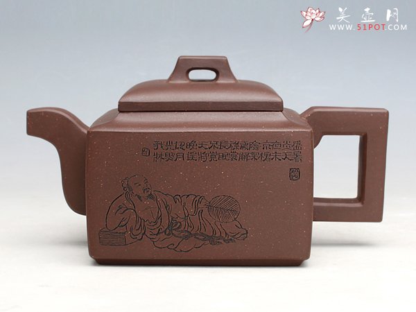 紫砂壶图片：亚明四方 - 美壶网