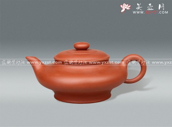 紫砂壶图片：虚扁 - 美壶网