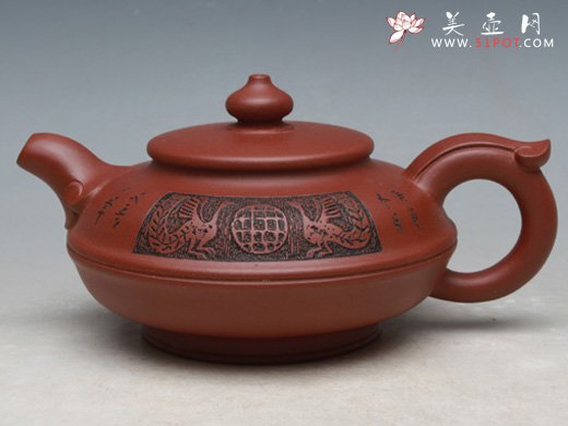 紫砂壶图片：游龙戏珠 - 美壶网