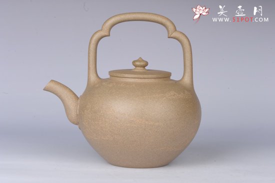 紫砂壶图片：吴径提梁 - 美壶网