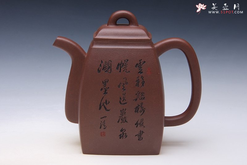 紫砂壶图片：汉方 - 美壶网